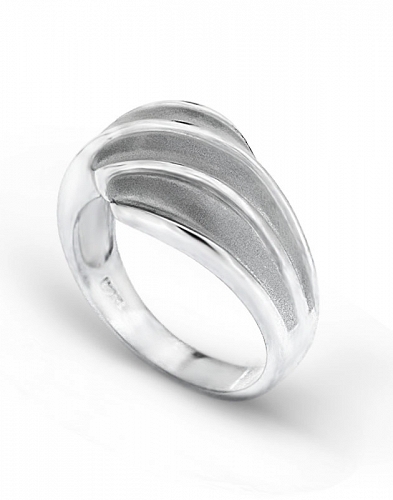 ﻿pierścionek  rozmiar: 13 ,srebro satynowane 925 